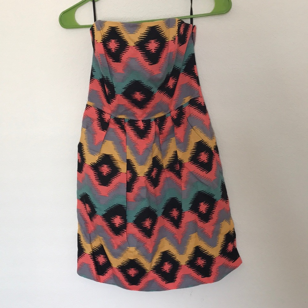 Rachel Roy Southwest Pattern Dress
